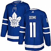 Men's Toronto Maple Leafs #11 Max Domi Blue Stitched Jersey,baseball caps,new era cap wholesale,wholesale hats